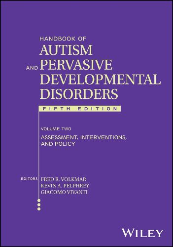 Cover image for Handbook of Autism and Pervasive Developmental Disorder, Volume 2
