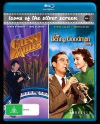 Cover image for Glenn Miller Story, The / Benny Goodman Story, The | Icons Of The Silver Screen #3
