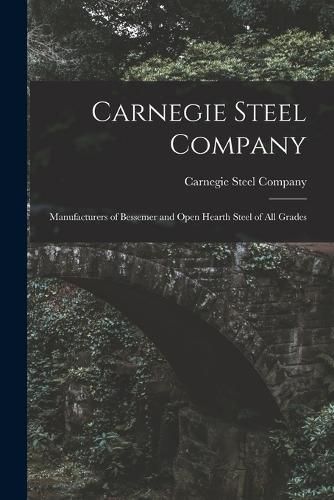 Cover image for Carnegie Steel Company