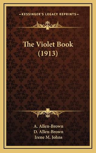 Cover image for The Violet Book (1913)