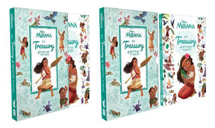 Cover image for Moana: My Deluxe Treasury of Bedtime Stories (Disney)