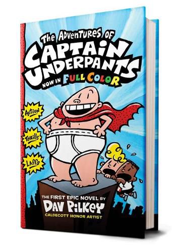 Cover image for The Adventures of Captain Underpants Colour Edition