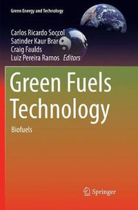 Cover image for Green Fuels Technology: Biofuels