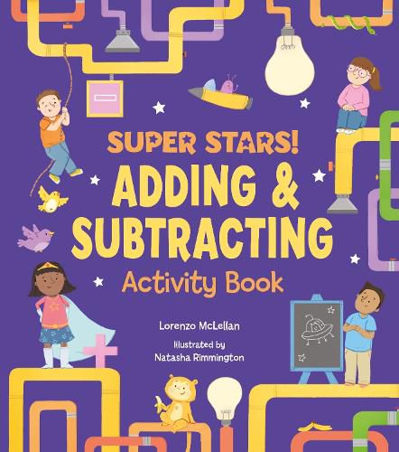 Cover image for Super Stars! Adding and Subtracting Activity Book