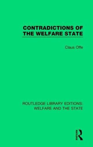 Cover image for Contradictions of the Welfare State