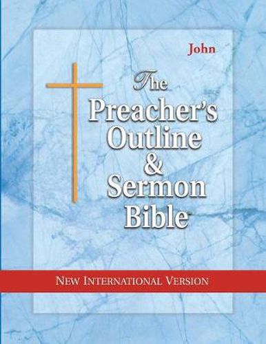 Cover image for Preacher's Outline & Sermon Bible-NIV-John