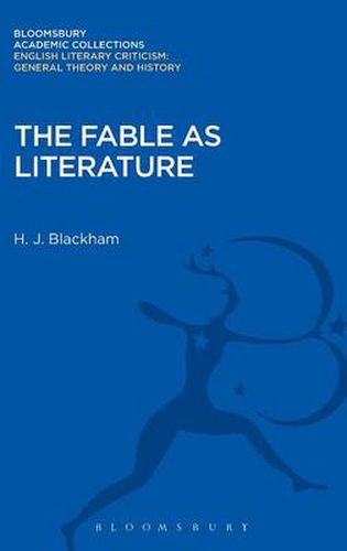 Cover image for The Fable as Literature