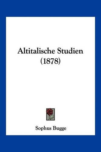 Altitalische Studien (1878)