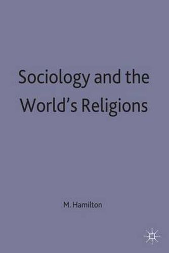 Cover image for Sociology and the World's Religions