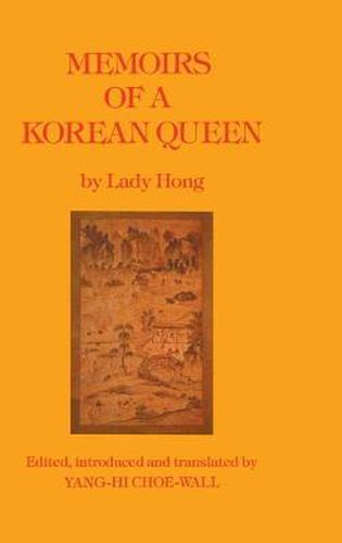 Cover image for Memoirs Of A Korean Queen