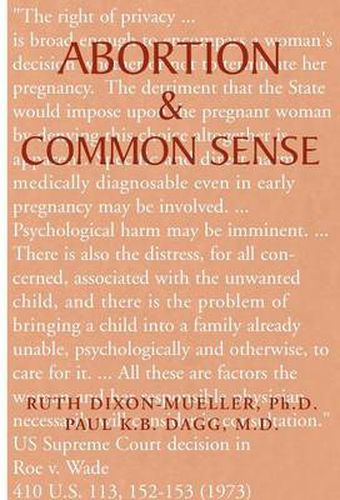 Abortion & Common Sense