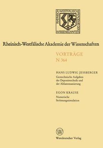 Cover image for Rheinisch-Westfalische Akademie der Wissenschaften