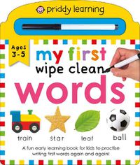 Cover image for My First Wipe Clean Words