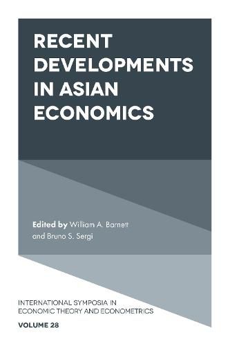 Cover image for Recent Developments in Asian Economics