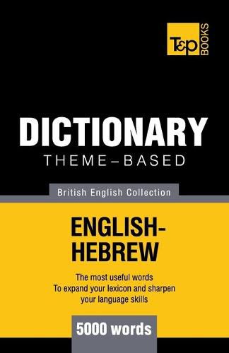 Cover image for Theme-based dictionary British English-Hebrew - 5000 words