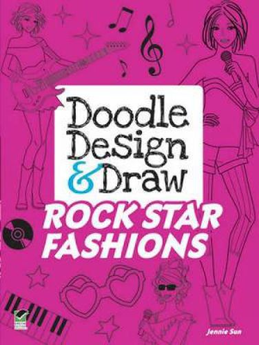 Cover image for Doodle Design & Draw Rock Star Fashions