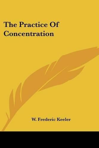 Cover image for The Practice of Concentration