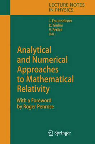 Analytical and Numerical Approaches to Mathematical Relativity