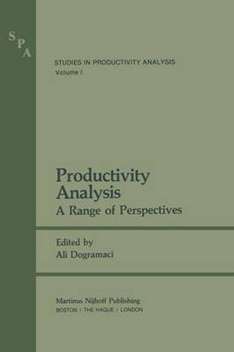 Cover image for Productivity Analysis: A Range of Perspectives