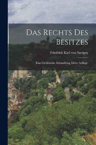 Cover image for Das Rechts des Besitzes