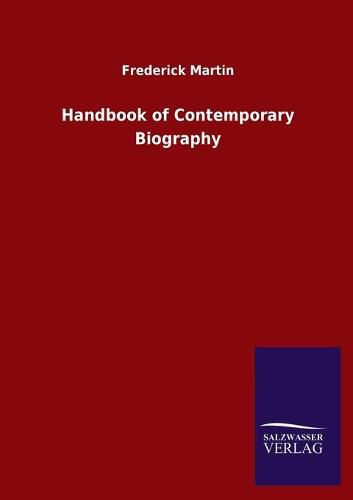 Cover image for Handbook of Contemporary Biography