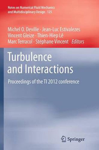 Cover image for Turbulence and Interactions: Proceedings of the TI 2012 conference