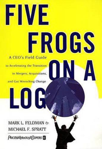 Cover image for Five Frogs on a Log