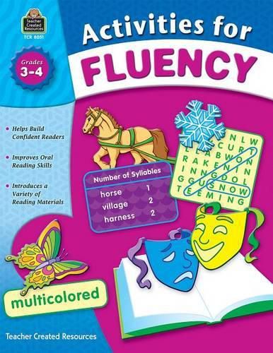 Cover image for Activities for Fluency, Grades 3-4