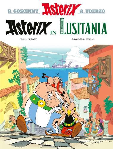 Cover image for Asterix in Lusitania