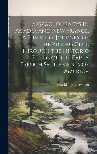 Cover image for Zigzag Journeys in Acadia and New France. A Summer's Journey of the Zigzag Club Through the Historic Fields of the Early French Settlements of America