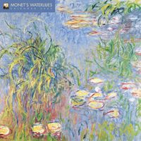 Cover image for Monet's Waterlilies Wall Calendar 2025 (Art Calendar)