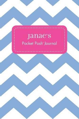 Cover image for Janae's Pocket Posh Journal, Chevron