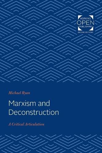 Marxism and Deconstruction: A Critical Articulation