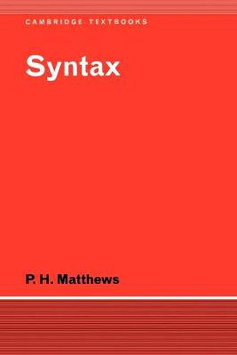 Cover image for Syntax