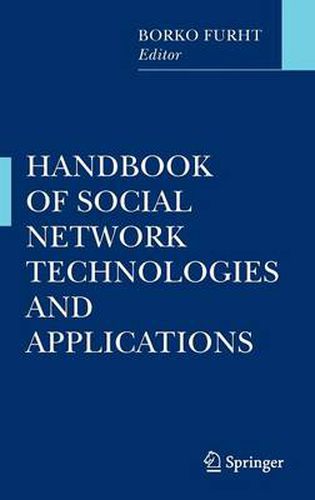 Cover image for Handbook of Social Network Technologies and Applications