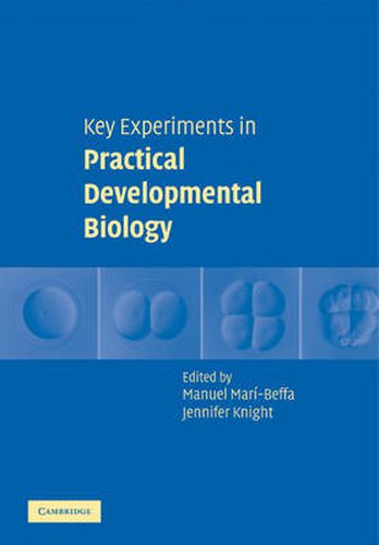 Cover image for Key Experiments in Practical Developmental Biology