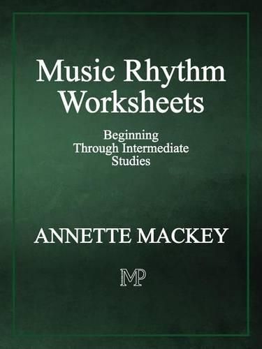 Cover image for Music Rhythm Worksheets
