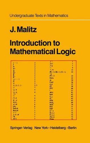 Cover image for Introduction to Mathematical Logic: Set Theory Computable Functions Model Theory