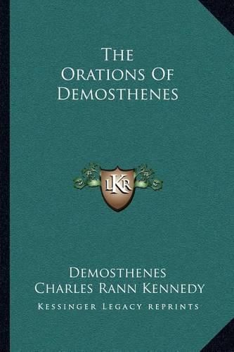 Cover image for The Orations of Demosthenes