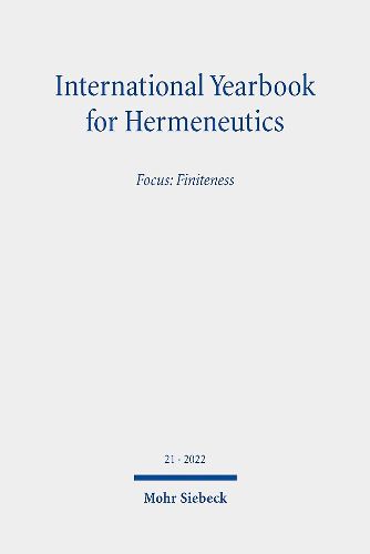 Cover image for International Yearbook for Hermeneutics