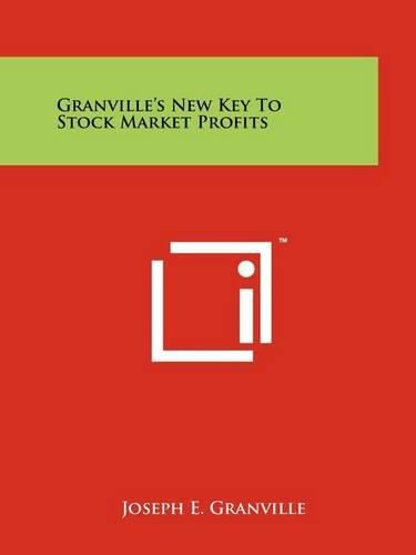 Cover image for Granville's New Key to Stock Market Profits