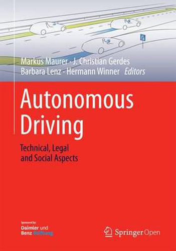 Cover image for Autonomous Driving: Technical, Legal and Social Aspects