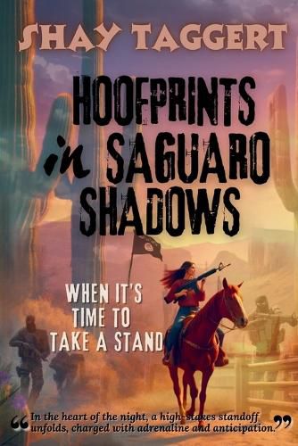 Cover image for Hoofprints in Saguaro Shadows