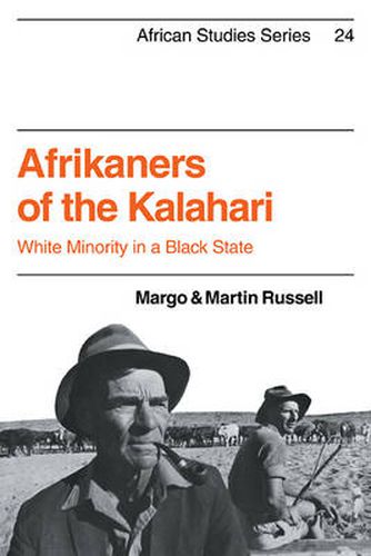 Cover image for Afrikaners of the Kalahari: White Minority in a Black State