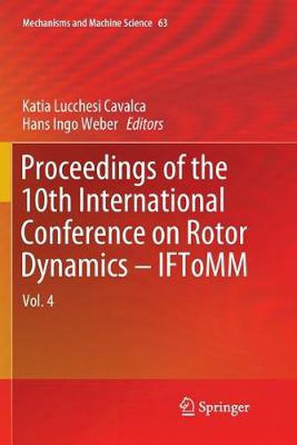 Cover image for Proceedings of the 10th International Conference on Rotor Dynamics - IFToMM: Vol. 4