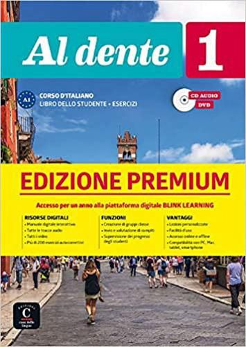 Cover image for Al dente: Libro dello studente + Esercizi 1 EDIZIONE PREMIUM