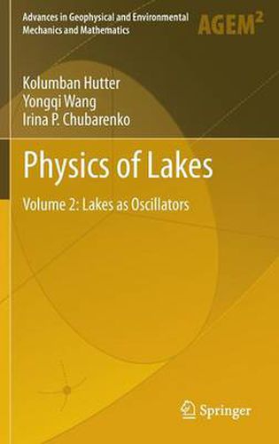 Cover image for Physics of Lakes: Volume 2: Lakes as Oscillators