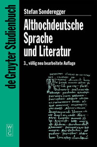 Cover image for Althochdeutsche Sprache und Literatur