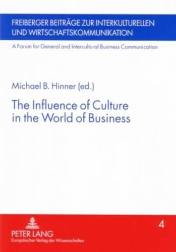 Cover image for The Influence of Culture in the World of Business