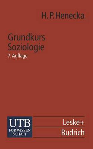 Cover image for Grundkurs Soziologie